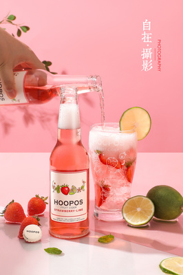 果酒|水果星球|芒果|草莓|蓝莓|鸡尾酒|产品摄影